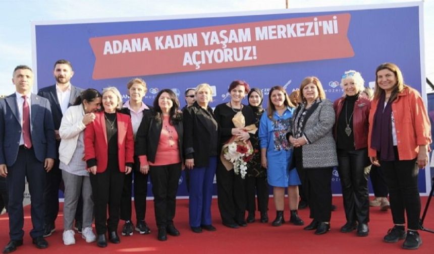 Adana Kadın Yaşam Merkezi Kapılarını Açtı
