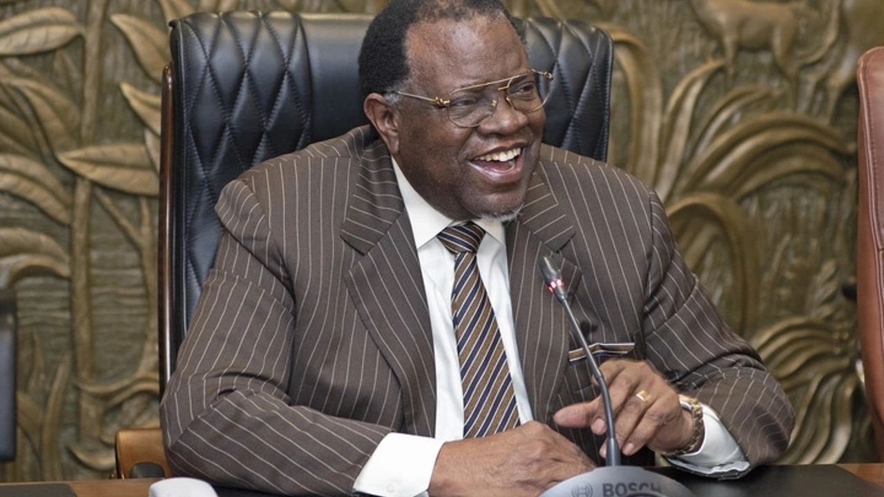 Namibya Cumhurbaşkanı Hage Geingob (2)